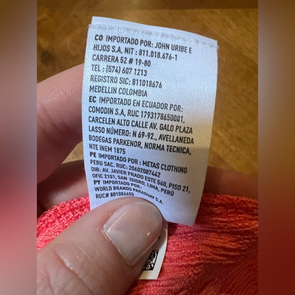 💃🏾 American Eagle Outfitters One-Shoulder Pink Crop Top XL - Picture 5 of 5